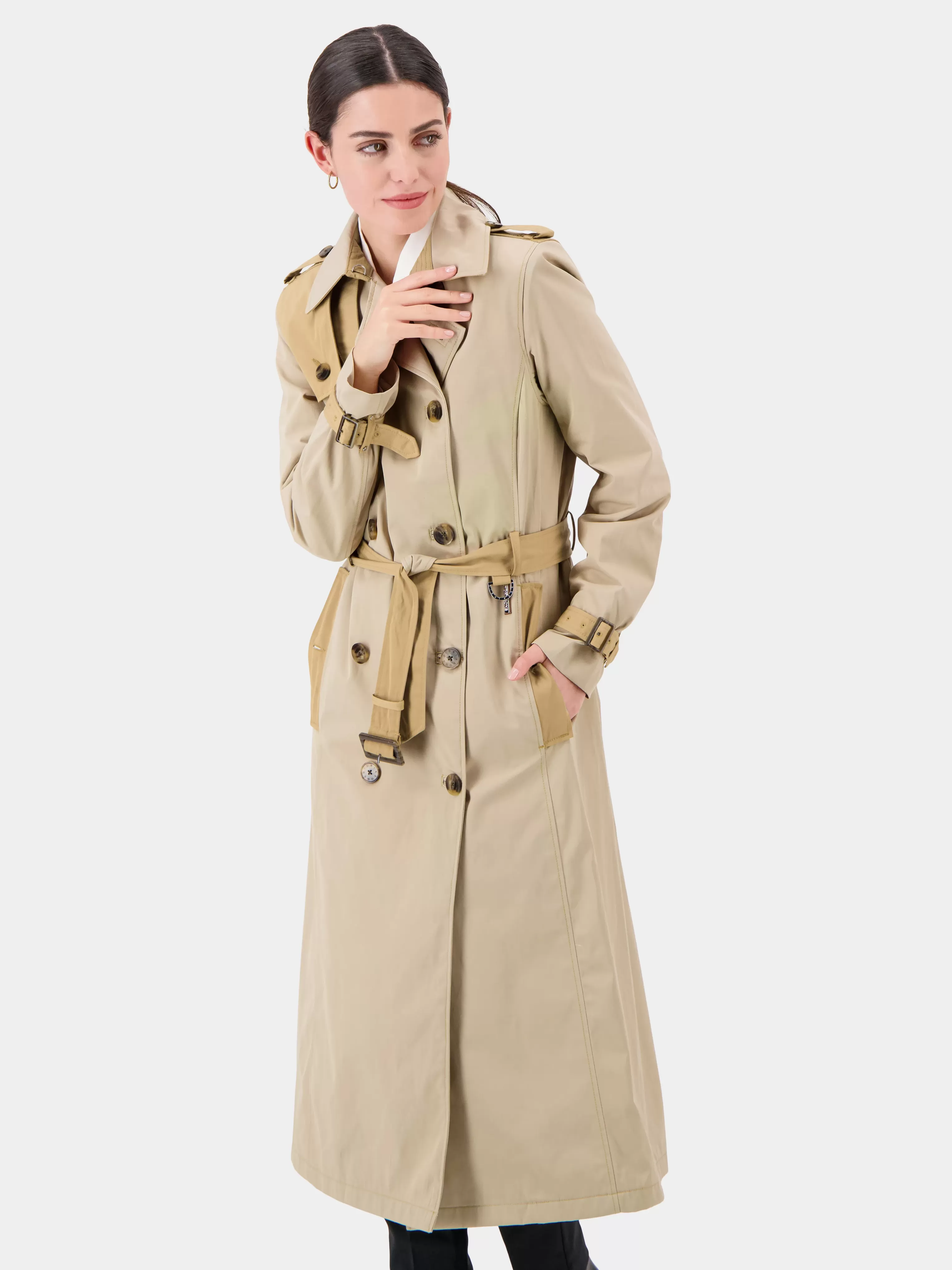 Didriksons Alvina Coat Long>Dam Trenchcoats
