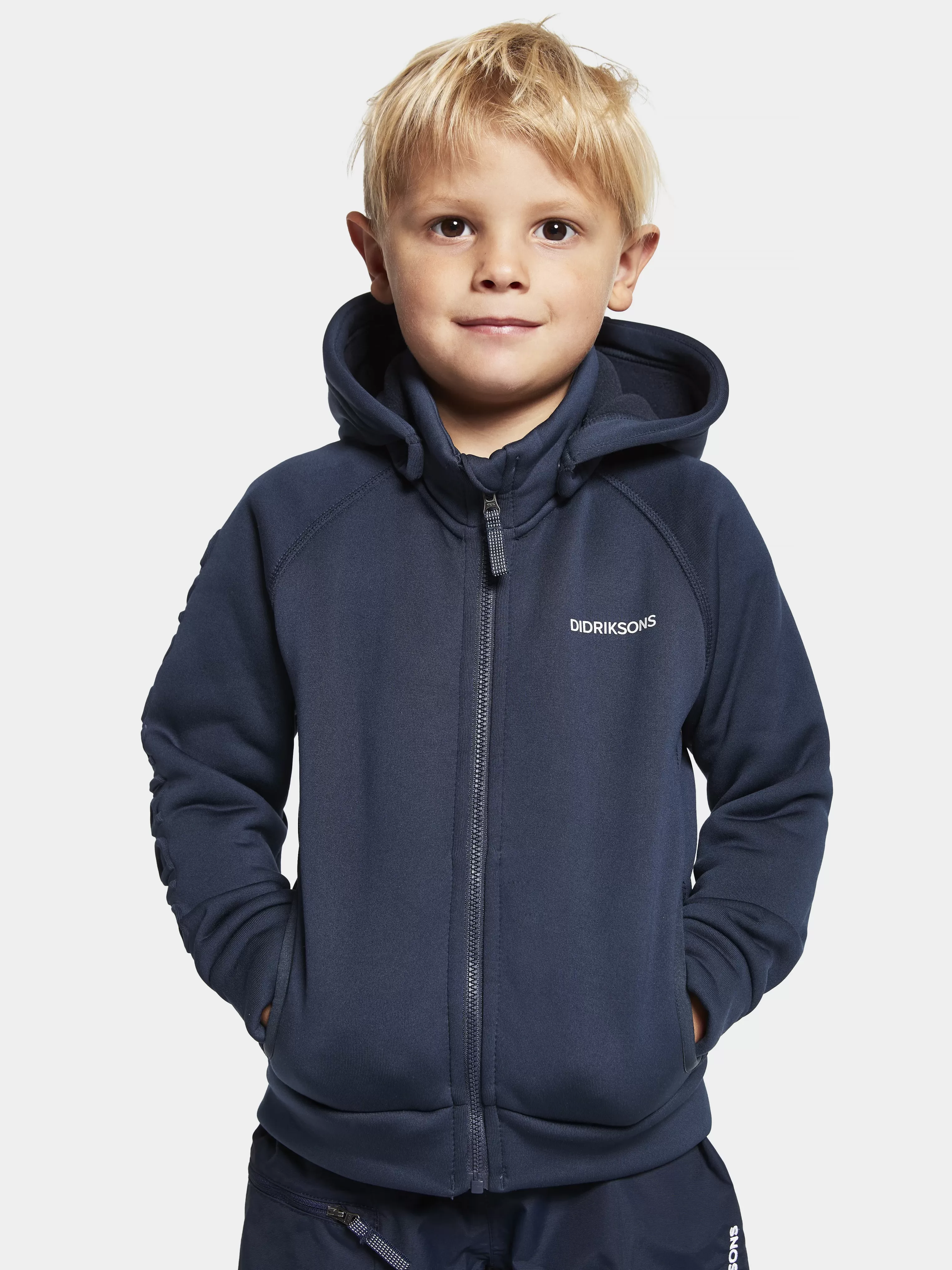 Didriksons Corin Kids' Full-Zip>Barn Softshelljackor